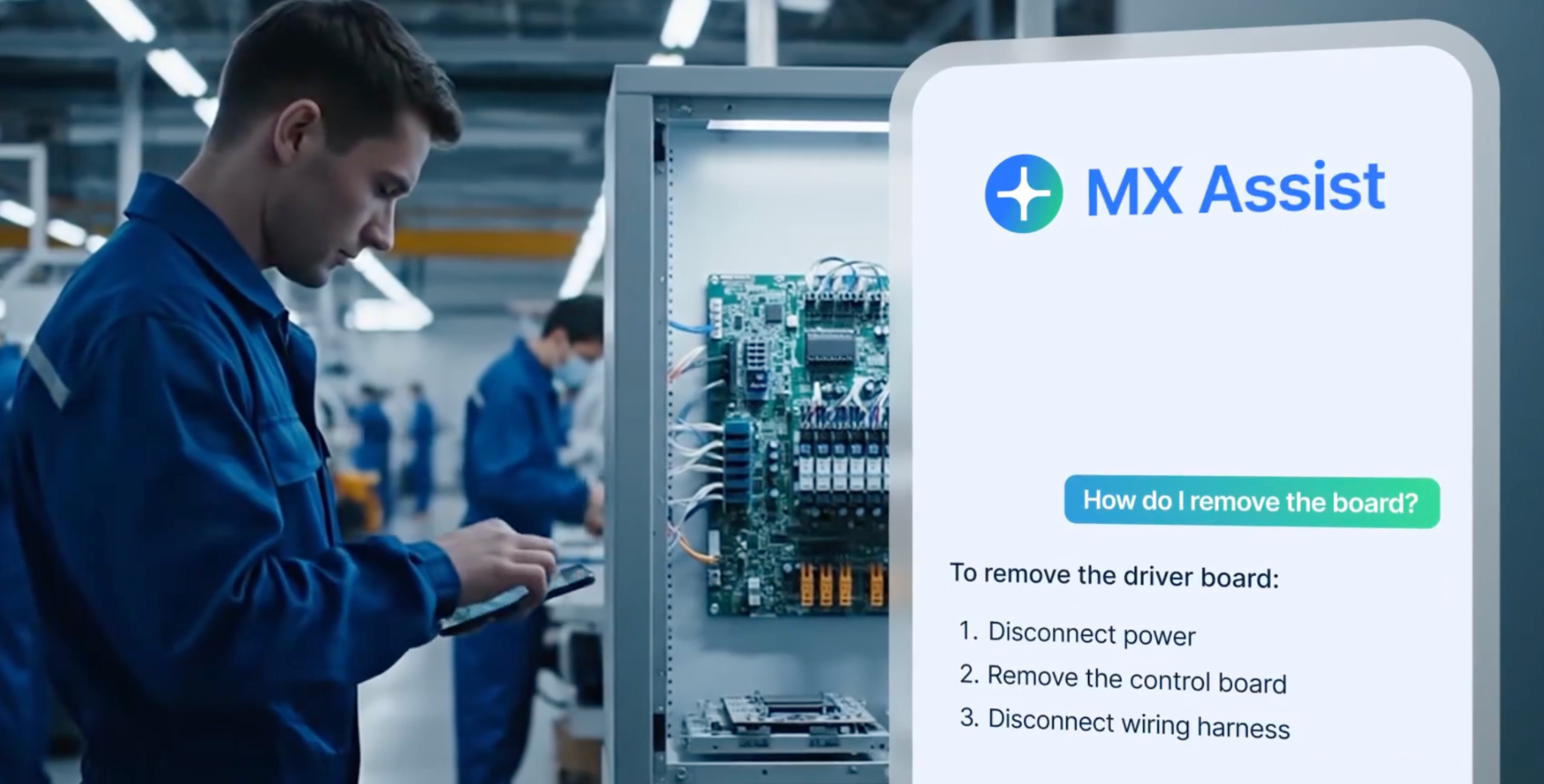 AI Technician Assist: official product imagery